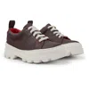 Camper Smart Casual Shoes For Boys In Burgundy