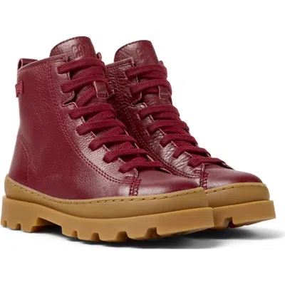 Camper Kids' Boots For Boys In Burgundy