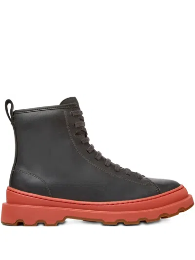 Camper Brutus Schnürstiefel In Gray
