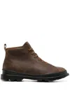 Camper Brutus Ankle Boots In Brown