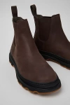 Camper Brutus Elastic-panels Boots In Brown