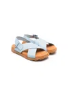 Camper Brutus Leather Sandals In Blue
