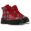 Camper Boots For Boys In Red,blue,black