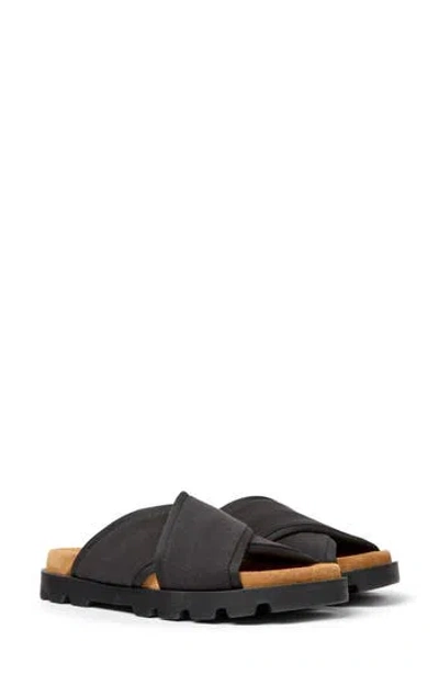 Camper Brutus Sandal In Black