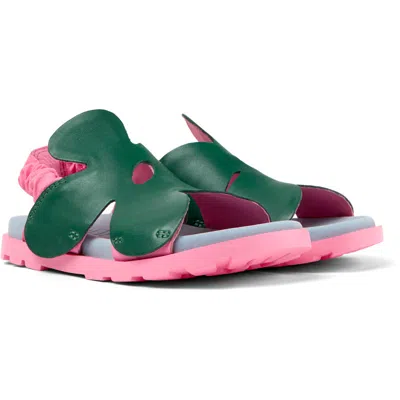 Camper Kids' Sandals For Girls In Green