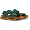 Camper Sandals For Girls In Green