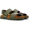 Camper Brutus Sandal In Medium Green