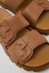 Camper Brutus Sandal Slide In Brown, Men's At Urban Outfitters