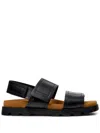 Camper Brutus Sandals In Black