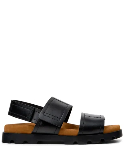 Camper Brutus Sandals In Black