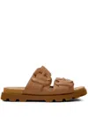 Camper Brutus Slide Sandal In Brown