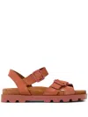 Camper Brutus Sandals In Red