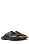 Camper Brutus Slide Sandal In Black