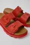 Camper Brutus Slide Sandal In Red