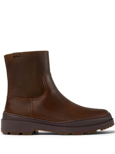 Camper Brutus Trek Boots In Braun
