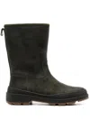 Camper Brutus Trek Leather Boots In Green