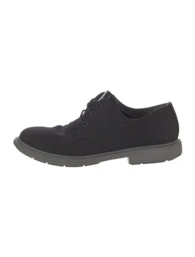 Pre-owned Camper Canvas Derby Shoes In Black