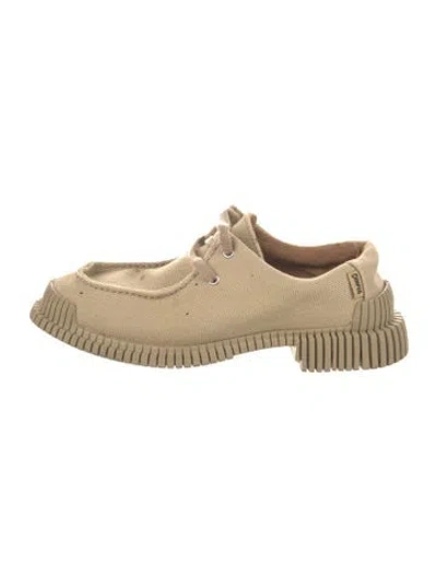 Pre-owned Camper Canvas Moccasins In Neutral
