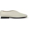 Camper Casi Myra Leather Flat Pumps In Neutral