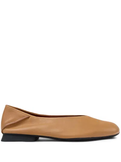 Camper Casi Myra Ballet Flats In Brown