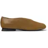 Camper Casi Myra Smooth Leather Ballerinas In Brown