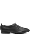 Camper Casi Myra Lace-up Ballet Flats In Black