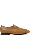 Camper Casi Myra Lace-up Leather Shoes In Brown