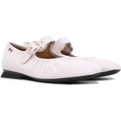 Camper Casi Myra Mary Jane Flat In Pink