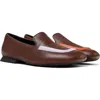Camper Casi Myra Mismatched Loafers In Medium Brown