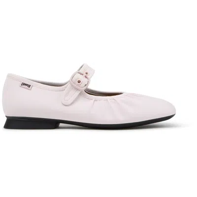 Camper Casi Myra Buckle-fastening Ballet Flats In Pink