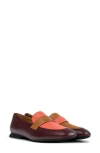 Camper Casi Myra Twins Loafer In Burgundy