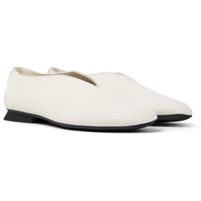 Camper Flat Shoes For Women In White