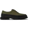 Camper G3d Pix Twins Oxford Shoes In Black,grey,green