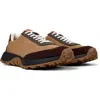 Camper Drift Trail Vibram Panelled Lace-up Sneakers In Brown