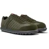 Camper Pelotas Xl Panelled Leather Sneakers In Green