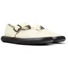 Camper Mary Jane Wavy Leather In White
