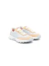 Camper Colour-block Lace-up Sneakers In Grey