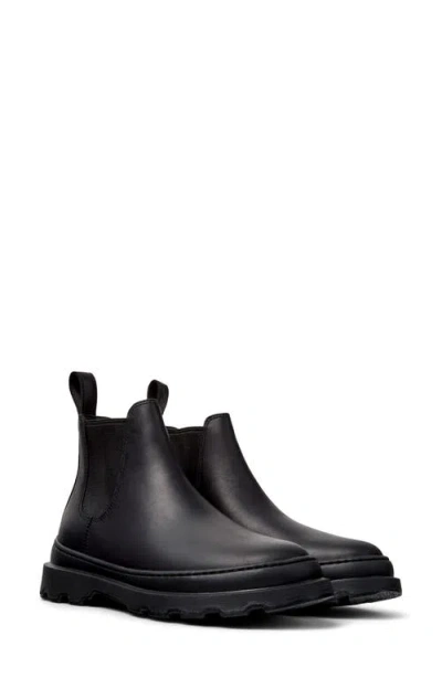Camper Crazyhorse Chelsea Boot In Black