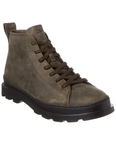 Camper Crazyhorse Ufo Leather Sneaker In Green