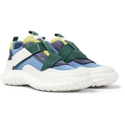 Camper Kids' Sneakers For Girls In Blue,white,green
