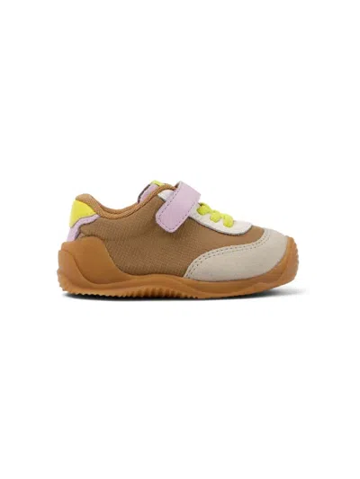 Camper Kids' Dadda Sneakers In 褐色