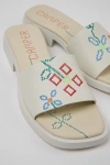 Camper Dana Slide Sandal In White