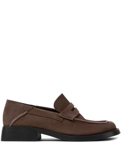 Camper Dana Loafers In Brown