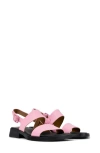 Camper Dana Sandal In Light/ Pastel Pink