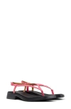 Camper Dana Leather Sandals In Multi
