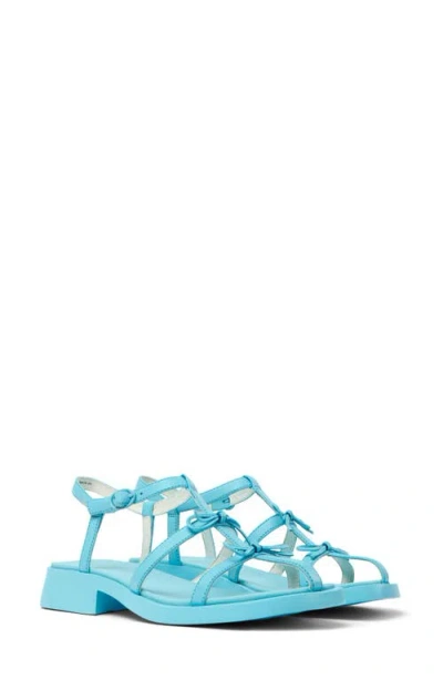 Camper Dana Sandal In Turquiose Aqua
