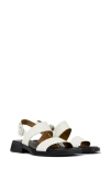 Camper Dana Sandal In White Natural