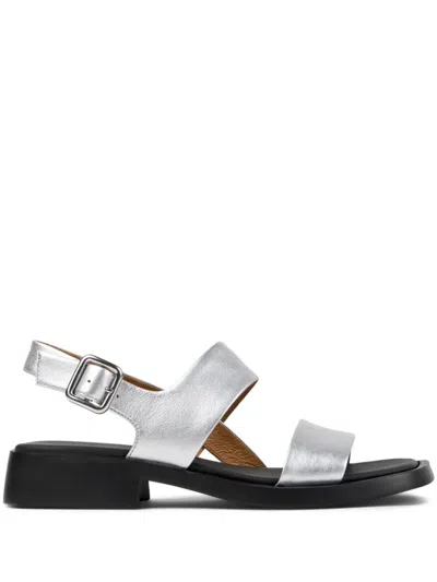 Camper Dana Sandals In 银色