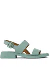 Camper Dana Sandals In Green