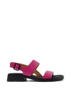 Camper Dana 2-strap Sandal In Multi